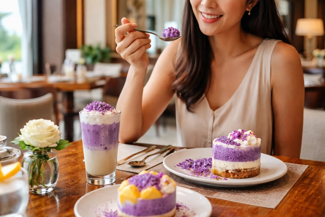 Ube : le tubercule violet qui séduit la cuisine mondiale